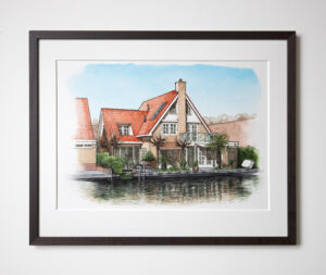 house portrait commission watercolor_2026_Ton